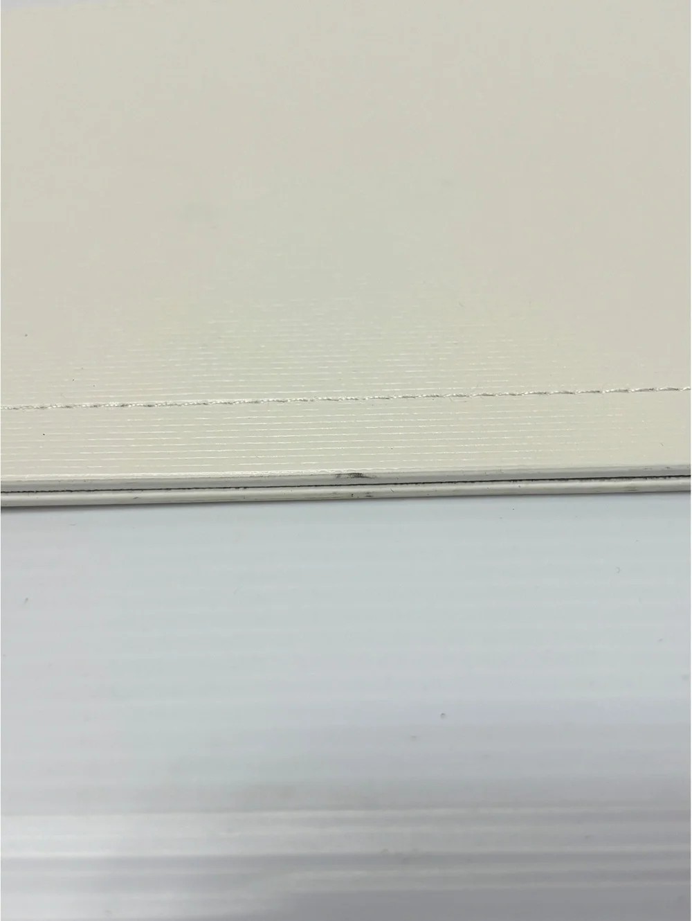 Narciso Rodriguez White Textured Leather Zip Pouch Clutch